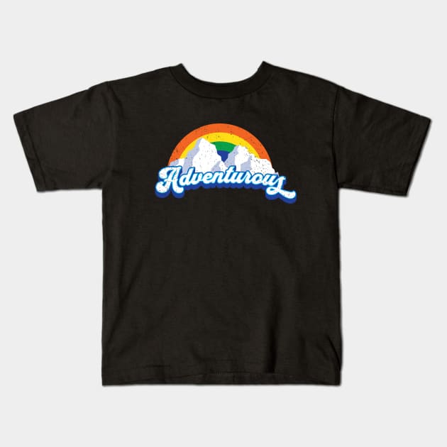 Adventurous Kids T-Shirt by Henok D.